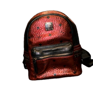 MCM Stark Visetos Small Backpack